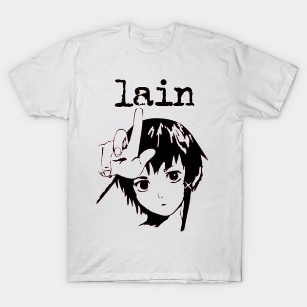 Serial Experiments Lain T-Shirt by OtakuPapercraft